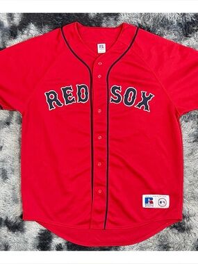 Vintage Russell Athletic Boston Red Sox MLB Jersey